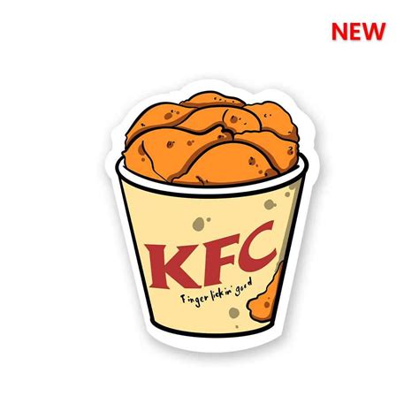 Buy Chicken Bucket Sticker Online | Premium Waterproof Vinyl | STICK IT UP