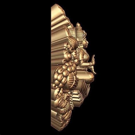 Buy Dhanalaxmi 3D Model Murti Pendant Online - Sacred Jewelry