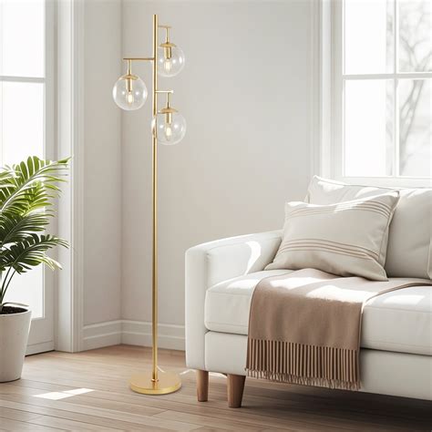 Floor Lamps in 2025 | Gold lighting living room, Floor lamp bedroom ...