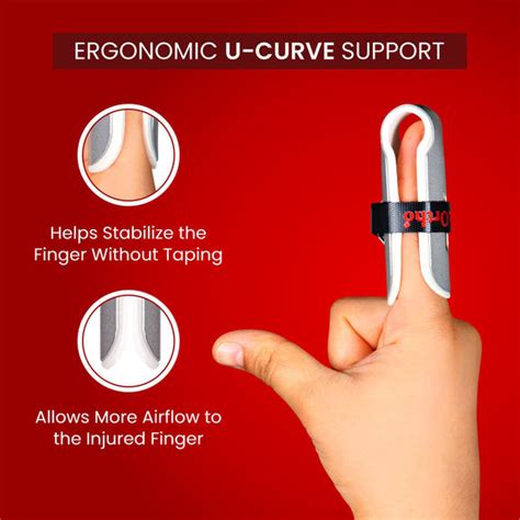 Finger Splint for Injury, Support & Comfort | Finger Support – Dr. Ortho