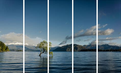 Inephos Multiple Frames Beautiful Sea Abstract Standard Wall Painting ...