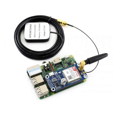 NB-IoT / eMTC / EDGE / GPRS / GNSS HAT for Raspberry Pi, for Europe ...