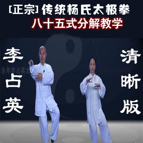 杨式太极拳48式正面示范演练,体育,武术,好看视频