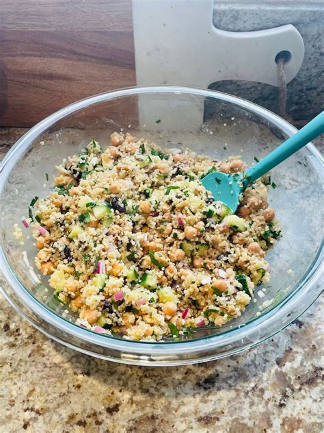 Quinoa and Chickpea Salad: High Protein & Fiber - Delightfully Fueled