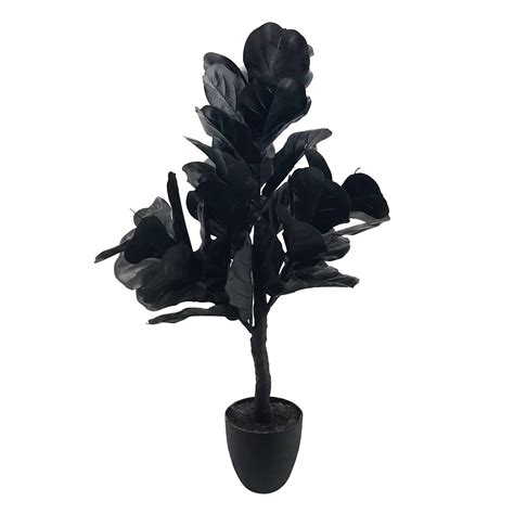 Black Fig Floor Tree Halloween Decor, 38" | At Home