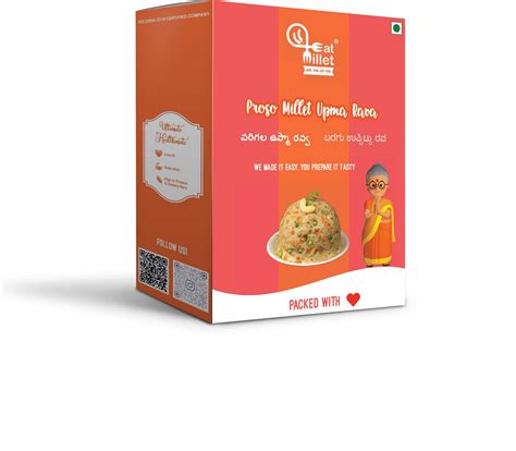 Proso Millet Upma rava 400 Gms | Gluten Free | 100% Naturally Organic ...