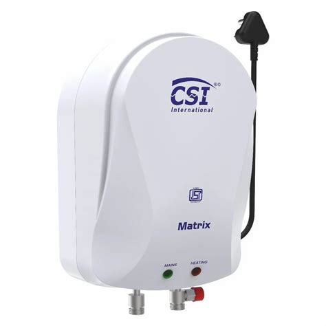 Electric Water Geyser - CSI International Portable Geyser instant ...