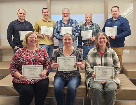 Hubbard County employees celebrated for their service - Park Rapids ...