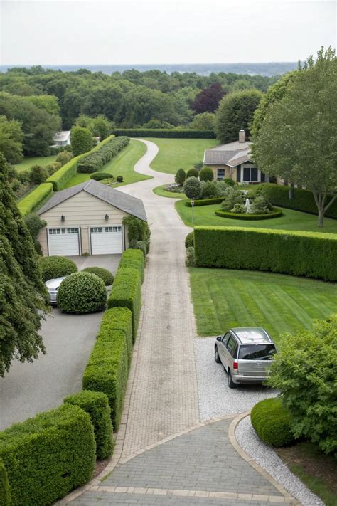 14+ Inspiring Types of Driveway Ideas