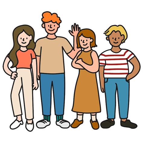 友達 イラスト 画像 - Freepikで無料ダウンロード