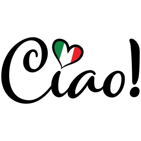 Italian, Italian Digital, Ciao, Italy, Italian Flag Heart, Instant ...