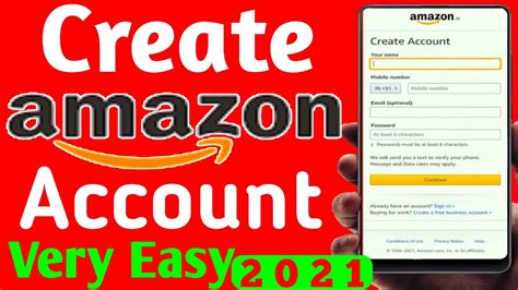 Image result for To Create a Amazon Account