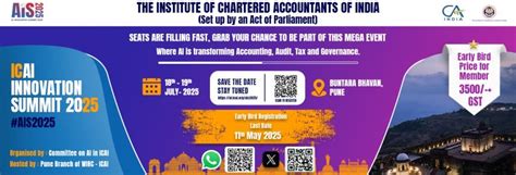 ICAI to Host the AI Innovation Summit 2025 in Pune: A Groundbreaking ...