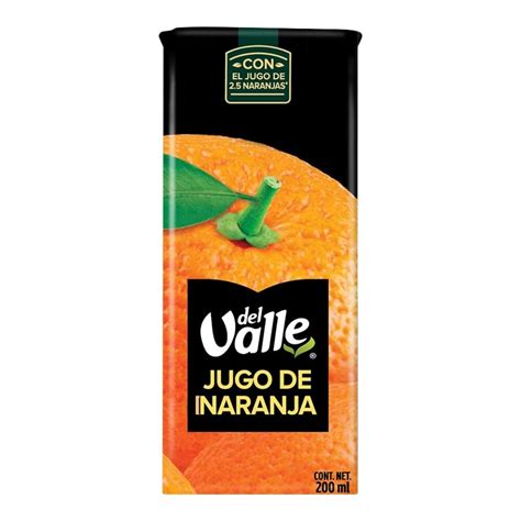 Jugo Del Valle naranja 200 ml | Walmart