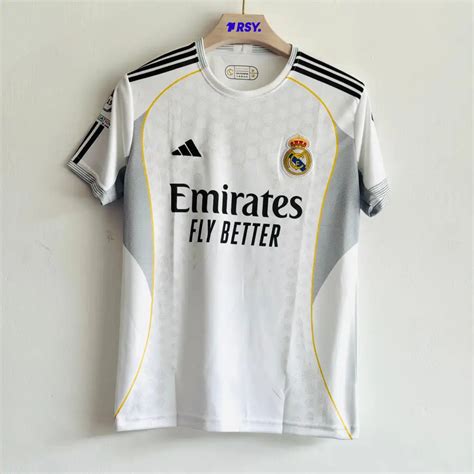 REAL MADRID 25-26 HOME KIT BELLINGHAM EMBROIDERY – Jrsy