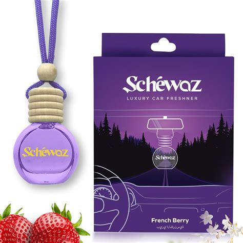 Schewaz Premium Car Perfume Hanging Pod | 10 ml | French Berry ...