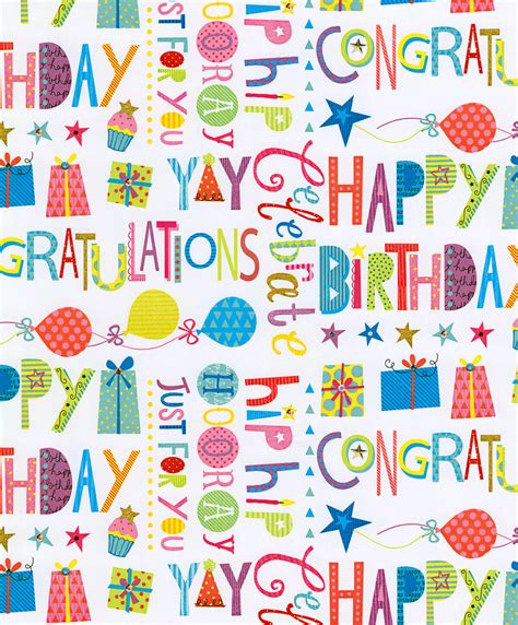 Food Birthday Wrapping Paper at Terry Haskell blog