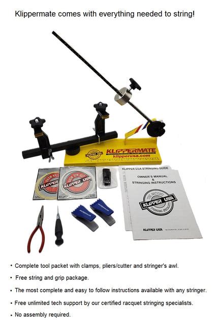 Image result for Klippermate Stringing Machine