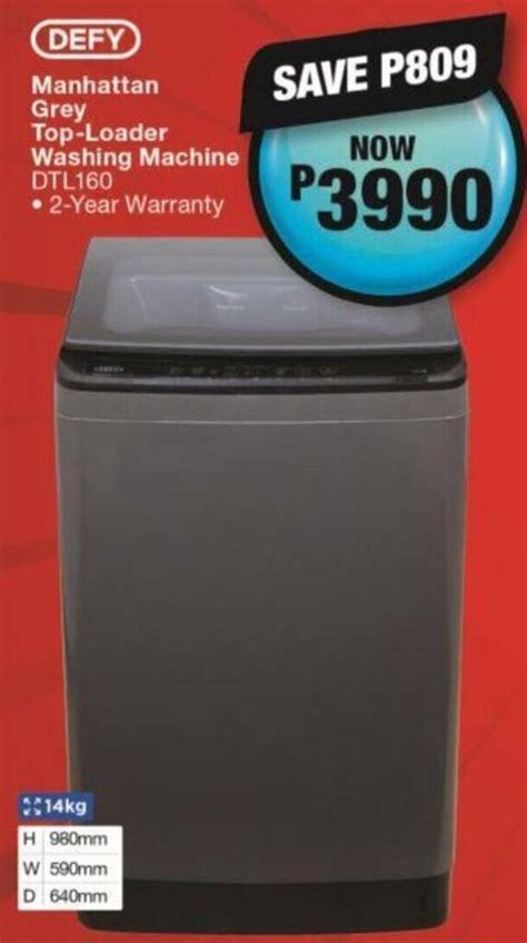 Image result for Top Loader Washing Machine Defy 2007