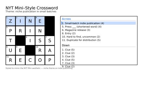 Niche Publication in Small Batches 📚🌙