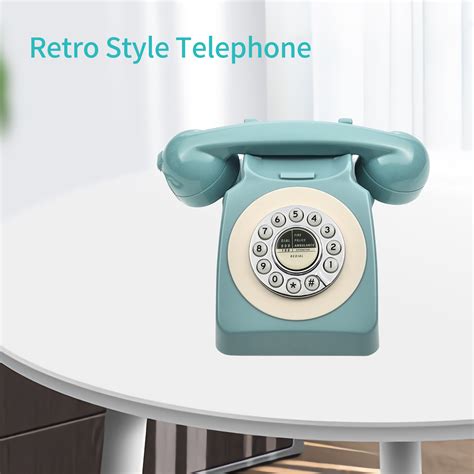 Desktop Corded Phone 80s Vintage Retro Style Telep... – Vicedeal