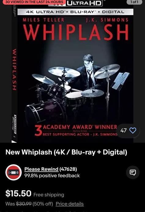 Please Rewind on eBay $15 off $75 or more sale : r/4kbluray