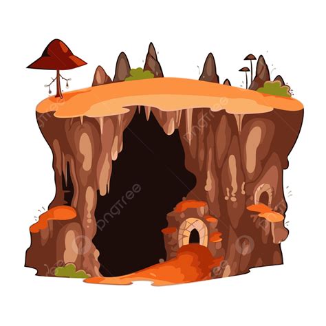 Super Fun Cave Raided Clipart
