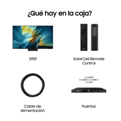 TV OLED 195cm (77") Samsung TQ77S95FATXXC 4K Vision AI Glare Free Smart ...