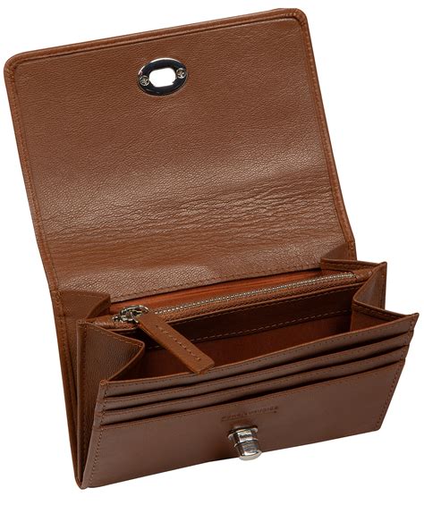 'Amber' Tan Leather Purse