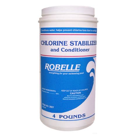 Robelle Chlorine Stabilizer and Conditioner for Swimming Pools ...