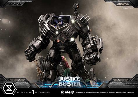 DC Comics - Batman Advanced Suit and Justice Buster Statues by Prime 1 ...
