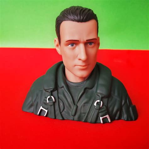 Buy Figure Pilot Rotatable Head Toy Model Turbine Jet RC Gasoline Air ...