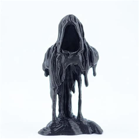 Buy CUBIX3D 3D Printed Death Reaper Figurine – Hooded Ghost Horror ...