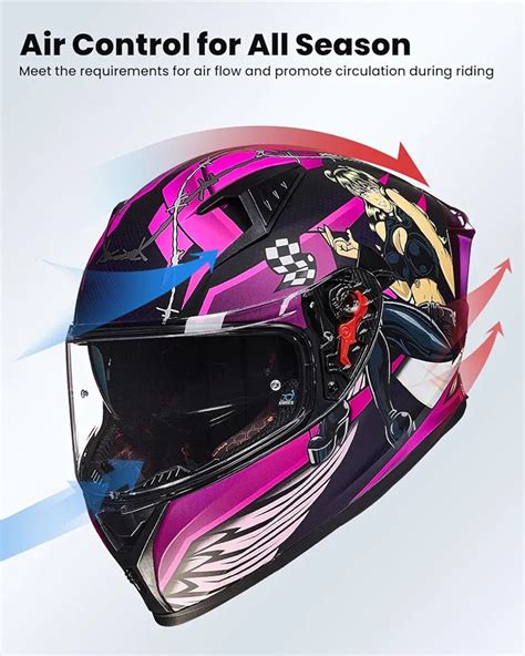 ILM Motorcycle Helmet Full Face Casco DOT Model. ⭐⭐⭐⭐⭐ (4.9/5) – Luxury ...