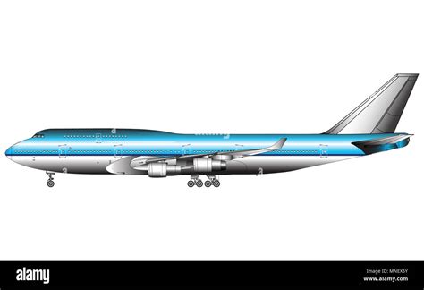 Image result for B 747 Model Side View