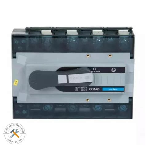 L&T Changeover Switch - CO1-63 CO10630OOOO L&T Manual Changeover Switch ...