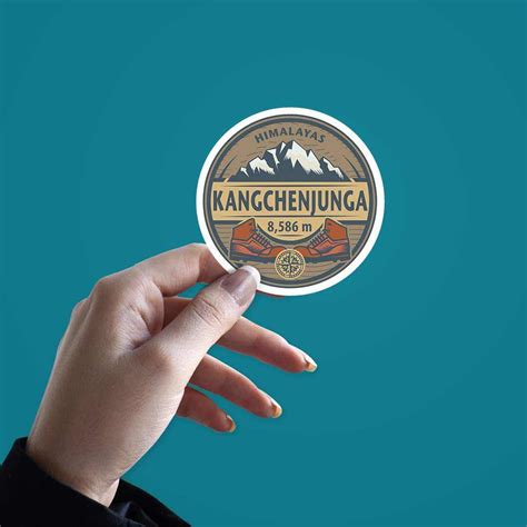 Kangchenjunga Sticker