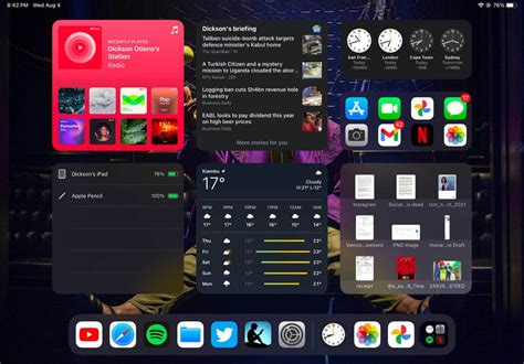 Image result for iOS 9 iPad Pro Home Screen