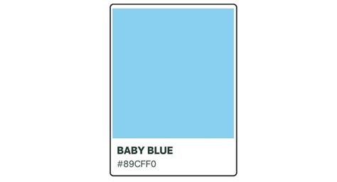 Image result for Baby Blue Fluorescent Color Code