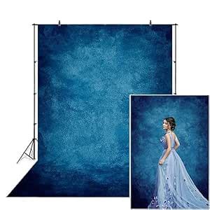 5x7ft Dark Blue Photography Background Abstract Gradient Texture Adult ...