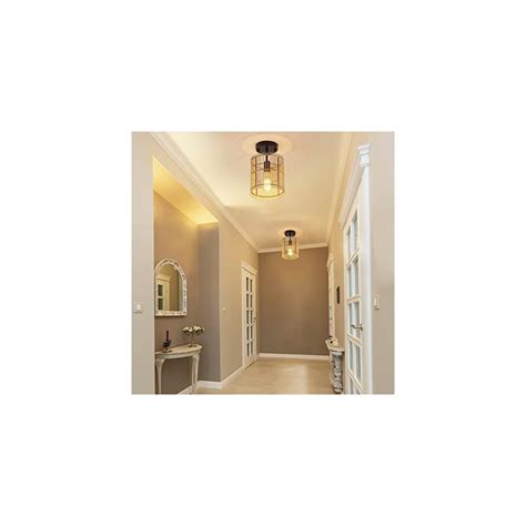 SGLfarmty Rattan Ceiling Light Fixture, 1-Light Semi | Ubuy India