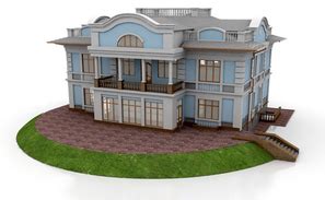 House Drawing Using AutoCAD 2007 3D 的图像结果