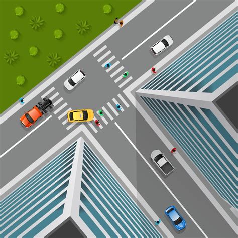 Road top view Vectors - Download Free High-Quality Vectors from Freepik ...
