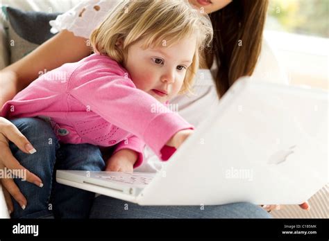 Daughter Using Computer 的图像结果