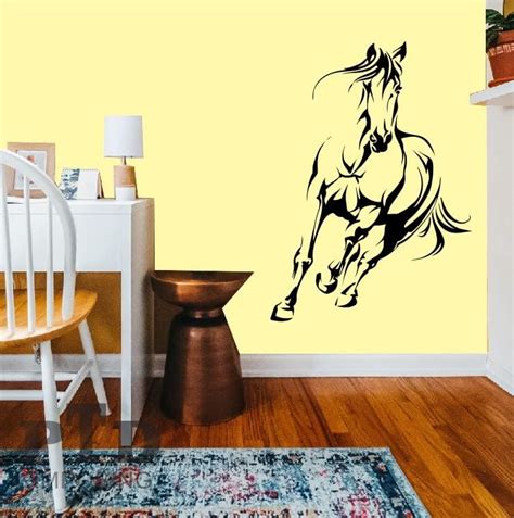 PTD Imposing | Large Size Horse wall Design Painting Stencils for wall ...