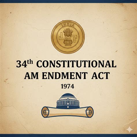 34th Constitutional Amendment Act, 1974 | BARRISTERY.in - An ...