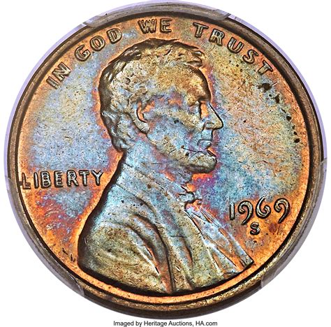 1969 S Doubled Die Lincoln Cent Memorial Reverse Pricing Guide | The ...
