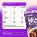 ALPINO High Protein Super Oats Chocolate 22% Protein Rolled Oats,No ...