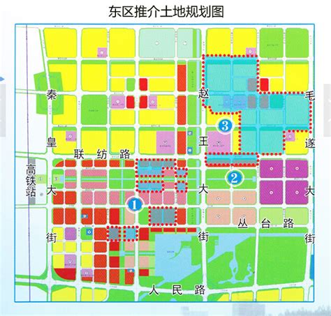 邯郸市东区规划图,邯郸2030年规划图(第11页)_大山谷图库