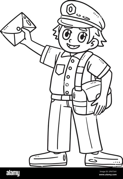 Postman Coloring Pages 的图像结果